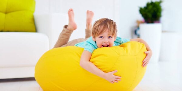 Ghế lười giọt nước màu vàng chanh Ghế lười giảm giá goiluoi.com 3