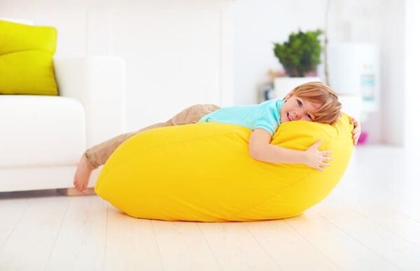 Ghế lười giọt nước màu vàng chanh Ghế lười giảm giá goiluoi.com