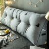 Gối tựa đầu giường dài tam giác
