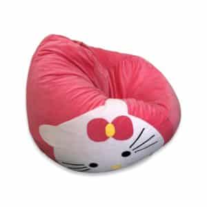 Ghế Lười Bean Bag Home gheluoihellokitty_01-300x300 Ghế Lười Gấu Bông Kitty Hạt Xốp Size M  
