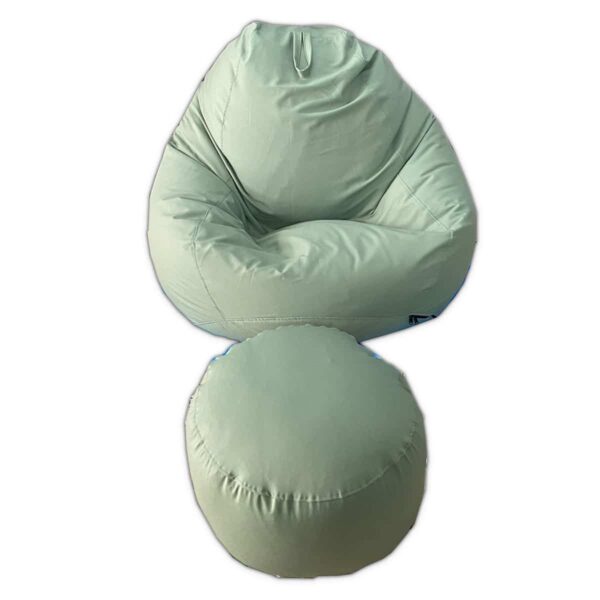 Ghế Lười Quả Lê Cotton Size L Gồm Đôn Ghế lười cao cấp goiluoi.com