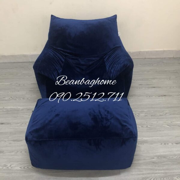 Ghế Sofa nữ hoàng ( ghế lười kiểu Sofa) nhồi hạt xốp Ghế lười cao cấp goiluoi.com