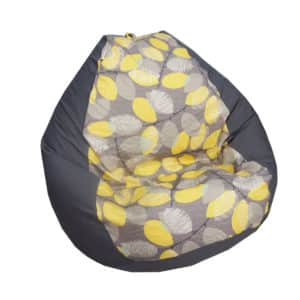 Ghế Lười Bean Bag Home gheluoicottonlua_02-300x300 Ghế Lười Hạt Xốp Qủa Lê Size M  