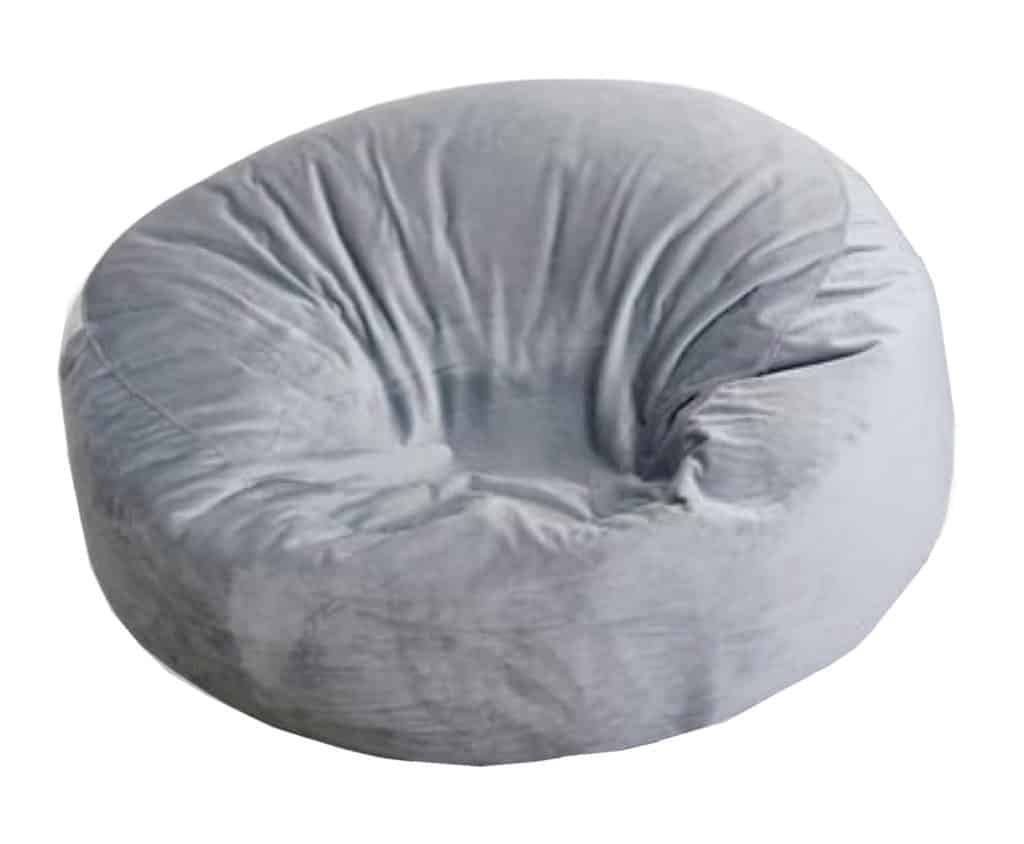 Ghế Lười Bean Bag Home gheluoitrutron_xam-1-1024x844 Ghế lười hình trụ tròn nhồi hạt xốp Size M  